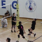 Minivolley: kar 70 otrok na turnirju v Dolini
