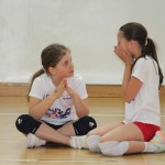 Minivolley: kar 70 otrok na turnirju v Dolini