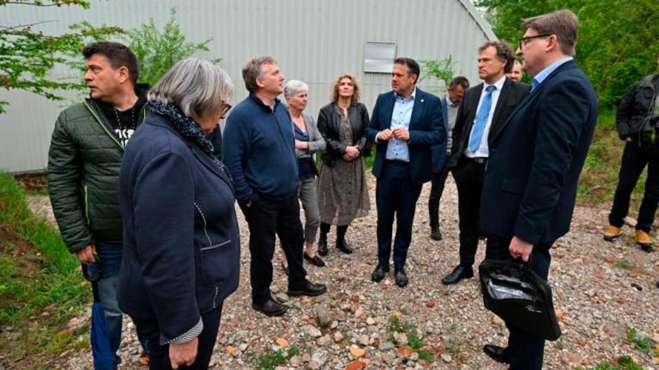Obisk slovenskega ministra Mateja Arčona pri nas