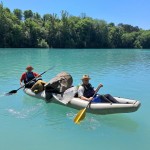 ZSŠDI: ob EPK GO!2025 uspešno čistili bregove Soče