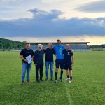 V Sovodnjah zbor naše nogometne reprezentance (Žile)