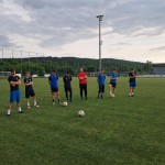 V Sovodnjah zbor naše nogometne reprezentance (Žile)