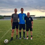 V Sovodnjah zbor naše nogometne reprezentance (Žile)
