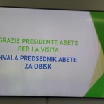 Obisk  predsednika Abete na ZSŠDI