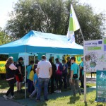 ZSŠDI: ob EPK GO!2025 uspešno čistili bregove Soče