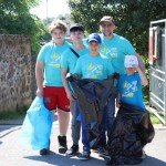 ZSŠDI: ob EPK GO!2025 uspešno čistili bregove Soče