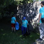 ZSŠDI: ob EPK GO!2025 uspešno čistili bregove Soče