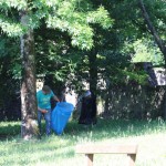 ZSŠDI: ob EPK GO!2025 uspešno čistili bregove Soče