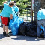 ZSŠDI: ob EPK GO!2025 uspešno čistili bregove Soče